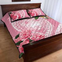 Aloha Hawaii Maui Quilt Bed Set Goddess Lokelani Rose LT7 - Polynesian Pride