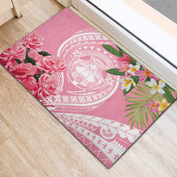 Aloha Hawaii Maui Rubber Doormat Goddess Lokelani Rose LT7 - Polynesian Pride