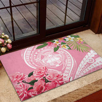 Aloha Hawaii Maui Rubber Doormat Goddess Lokelani Rose LT7 - Polynesian Pride
