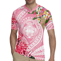 Aloha Hawaii Maui Rugby Jersey Goddess Lokelani Rose LT7 - Polynesian Pride
