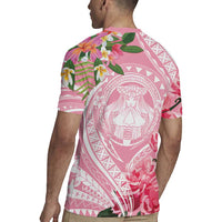 Aloha Hawaii Maui Rugby Jersey Goddess Lokelani Rose LT7 - Polynesian Pride