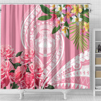 Aloha Hawaii Maui Shower Curtain Goddess Lokelani Rose LT7 - Polynesian Pride