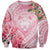 Aloha Hawaii Maui Sweatshirt Goddess Lokelani Rose