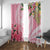 Aloha Hawaii Maui Window Curtain Goddess Lokelani Rose