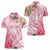 Aloha Hawaii Maui Women Polo Shirt Goddess Lokelani Rose