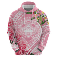 Aloha Hawaii Maui Zip Hoodie Goddess Lokelani Rose LT7 - Polynesian Pride