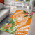 Aloha Hawaii Lanai Area Rug Frangipani Mix Pineapple