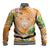 Aloha Hawaii Lanai Baseball Jacket Frangipani Mix Pineapple