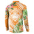 Aloha Hawaii Lanai Button Sweatshirt Frangipani Mix Pineapple