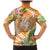 Aloha Hawaii Lanai Family Matching Mermaid Dress and Hawaiian Shirt Frangipani Mix Pineapple