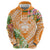 Aloha Hawaii Lanai Hoodie Frangipani Mix Pineapple