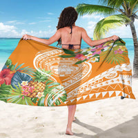 Aloha Hawaii Lanai Sarong Frangipani Mix Pineapple LT7 - Polynesian Pride