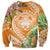 Aloha Hawaii Lanai Sweatshirt Frangipani Mix Pineapple