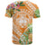 Aloha Hawaii Lanai T Shirt Frangipani Mix Pineapple