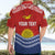 Personalised Kiribati Independence Day Hawaiian Shirt Flag Style 44th Anniversary LT7 - Polynesian Pride