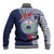 Samoa Rugby Personalized Baseball Jacket Toa Samoa Myriad Siapo