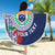 Samoa Rugby Personalized Beach Blanket Toa Samoa Myriad Siapo