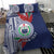 Samoa Rugby Personalized Bedding Set Toa Samoa Myriad Siapo