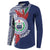 Samoa Rugby Personalized Button Sweatshirt Toa Samoa Myriad Siapo