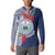 Samoa Rugby Personalized Button Sweatshirt Toa Samoa Myriad Siapo