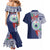 Samoa Rugby Personalized Couples Matching Mermaid Dress and Hawaiian Shirt Toa Samoa Myriad Siapo