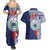 Samoa Rugby Personalized Couples Matching Summer Maxi Dress and Hawaiian Shirt Toa Samoa Myriad Siapo