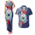 Samoa Rugby Personalized Couples Matching Tank Maxi Dress and Hawaiian Shirt Toa Samoa Myriad Siapo