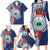 Samoa Rugby Personalized Family Matching Long Sleeve Bodycon Dress and Hawaiian Shirt Toa Samoa Myriad Siapo