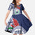 Samoa Rugby Personalized Family Matching Summer Maxi Dress and Hawaiian Shirt Toa Samoa Myriad Siapo