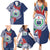 Samoa Rugby Personalized Family Matching Summer Maxi Dress and Hawaiian Shirt Toa Samoa Myriad Siapo