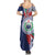 Samoa Rugby Personalized Family Matching Summer Maxi Dress and Hawaiian Shirt Toa Samoa Myriad Siapo