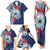 Samoa Rugby Personalized Family Matching Tank Maxi Dress and Hawaiian Shirt Toa Samoa Myriad Siapo