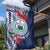 Samoa Rugby Personalized Garden Flag Toa Samoa Myriad Siapo