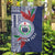 Samoa Rugby Personalized Garden Flag Toa Samoa Myriad Siapo