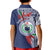 Samoa Rugby Personalized Kid Polo Shirt Toa Samoa Myriad Siapo