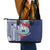 Samoa Rugby Personalized Leather Tote Bag Toa Samoa Myriad Siapo