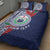 Samoa Rugby Personalized Quilt Bed Set Toa Samoa Myriad Siapo