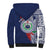 Samoa Rugby Personalized Sherpa Hoodie Toa Samoa Myriad Siapo