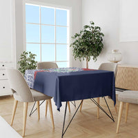 Samoa Rugby Personalized Tablecloth Toa Samoa Myriad Siapo LT7 - Polynesian Pride