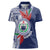 Samoa Rugby Personalized Women Polo Shirt Toa Samoa Myriad Siapo