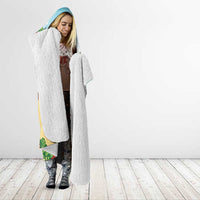 Have A Very Beach Christmas Hooded Blanket Parrot By Lehua Flower LT7 - Polynesian Pride