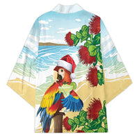 Have A Very Beach Christmas Kimono Parrot By Lehua Flower LT7 - Polynesian Pride
