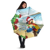 Have A Very Beach Christmas Umbrella Parrot By Lehua Flower LT7 - Polynesian Pride