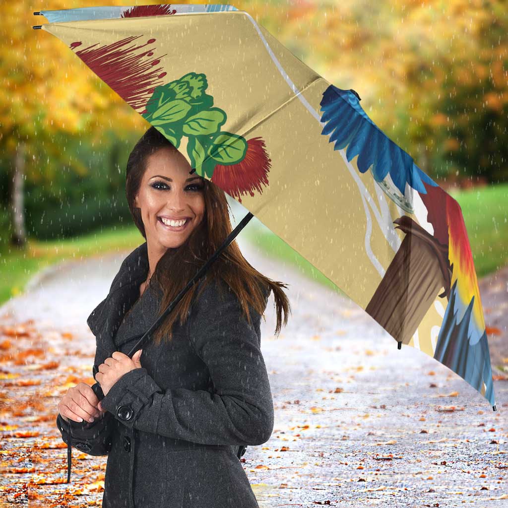 Have A Very Beach Christmas Umbrella Parrot By Lehua Flower LT7 - Polynesian Pride