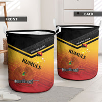Papua New Guinea Rugby The Kumuls Laundry Basket Motuan Inspired Pattern