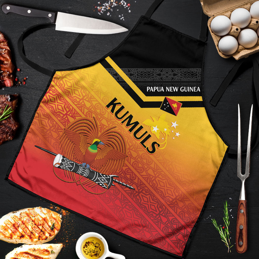Papua New Guinea Rugby The Kumuls Apron Motuan Inspired Pattern