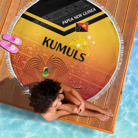Papua New Guinea Rugby The Kumuls Beach Blanket Motuan Inspired Pattern