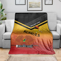Papua New Guinea Rugby The Kumuls Blanket Motuan Inspired Pattern