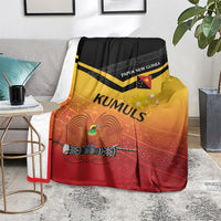 Papua New Guinea Rugby The Kumuls Blanket Motuan Inspired Pattern