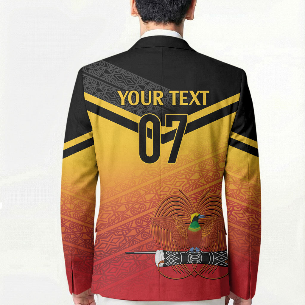 Papua New Guinea Custom Rugby The Kumuls Blazer Motuan Inspired Pattern